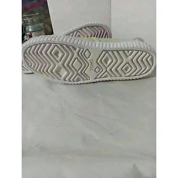 "TOMS" Womens Size 7 Tie Dye Canvas Alpargata Ortho Lite Insoles Slip-On EUC - Picture 7 of 8
